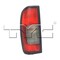 Tyc Tyc Tail Light Assembly, 11-5074-70 11-5074-70 - alternate 1